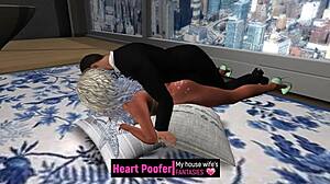 and new york city was my witness in this erotic cartoon story