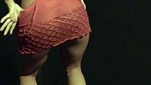 Thaina Perez Stuns with Fierce Strip-Tease on Sex4u Com