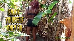 How I started fucking her big pussy in our farm 😏