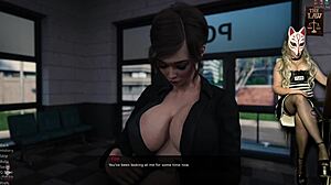 prison guard episode 1 in anime roleplay with costumes and stockings