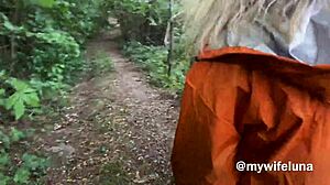 Luna Green Searches For Chestnuts And Finds Big Cock For Her Ass