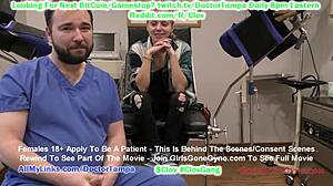 I watch Ava Siren's 1st gyno exam with Doctor Tampa