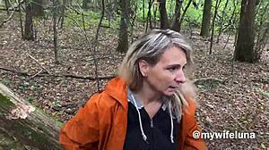 Luna Green Searches For Chestnuts And Finds Big Cock For Her Ass