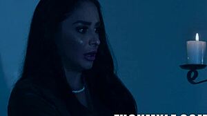 Sheena Ryder and Penelope Woods Drip with Past Desires in Hardcore POV Action