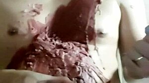 Intense Wax Play on Cock Foreplay!