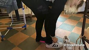 Luna Green Searches For Chestnuts And Finds Big Cock For Her Ass