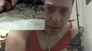 using two plump dildos on two cameras