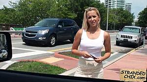 Wow! Tight Pussy Blonde Teen Tucker Starr Banged in Public!