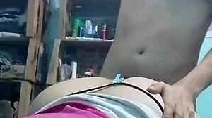 Filming Our Passionate Doggy Style Session with Thong