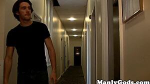 Gay Athletic Fucking and Jerking Off Closeup