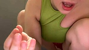 Young Outdoor Anal Fuck with Monster Cock and Shaved Pussy