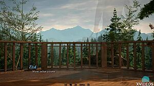 Dreamland 26! Two hotties showering in nature with horny vibes