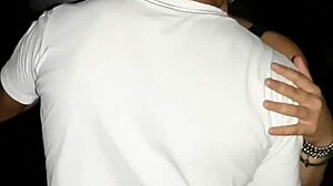 this young girl loves attention and goes out without her boyfriend for fun.