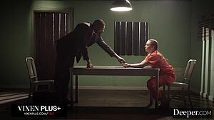 Anna Claire Clouds, a Cock-Thirsty Bad Girl, Begs for Every Inch of BBC in Deep Doggystyle with Handcuffs and Facial Finish.