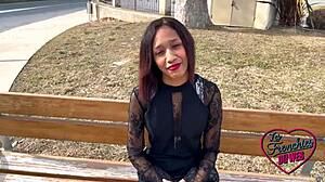 naughty reyna gets fucked in a sexy threesome with small tits