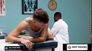 Hot Doctor Teaches Young Twink Intense Bottoming Skills