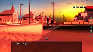 Alex is fingering Latisha's ass in this 3D Indian game