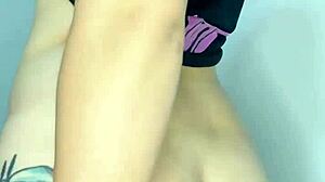 Hot Colombian Babe Tries Anal for First Time in Homemade Clip