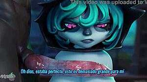 vex gets wild with nilus in this spanish sub hentai