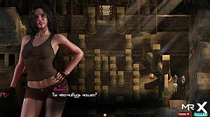 I admire Madeleine's nude profile in Treasure of Nadia e3 46