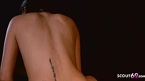 Model Carla Mai In Roleplay Seduces Teen 18+ Coed To Rough Fuck With Big Cock In Public College Casting 😈