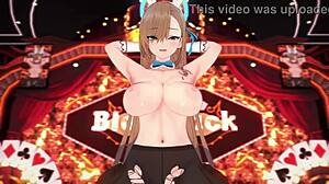 imsayaa cowgirl collection with big tits riding and squirting anime hentai