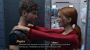 Nearly Caught by Big Tits Indian Milf