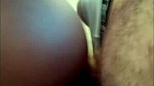 Blonde Aninha moans loud while banging ass in interracial gangbang