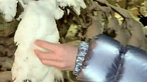 Hot wife cheats on husband with anal sex in restaurant roleplay