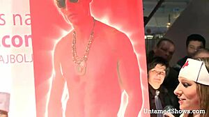 Stripper Nurse Sucks Huge Cock In Hospital