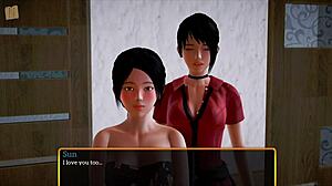 blonde character in my new family anime series episode 310