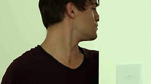 sensual blonde double penetrated before tasting hot cum