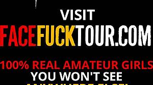 Big Tits Latina On Her Back Deepthroating Blessed With Cum