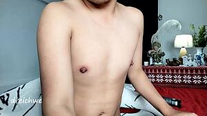 Bold Young Exotic Spanish Man Sucks Nipples Intensely