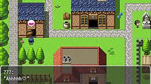 ciella and luciella feeling intense emotions under the counter in hentai