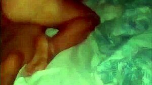 Married woman cheats and gets fucked hard and cum inside her netted pussy