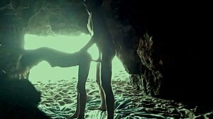 Hidden in the cave at the beach?