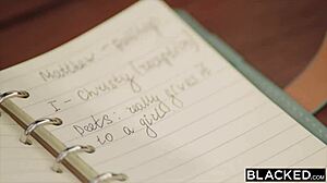 Blacked bosslady milf Brandi takes on 2 BBCs at hotel Vixen.