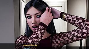 Dive deep into muff, licking over panties in wild threesome action