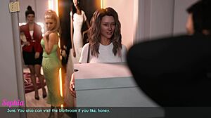 wife and stepmother share emotional moment