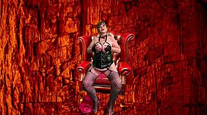 Granny peggy sue pegs & sucks her sub