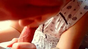 hot milf pulls up pantyhose dripping with cum, but is it her neighbor's creampie?