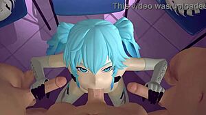 Anime sluts get banged hard in doggystyle and riding!