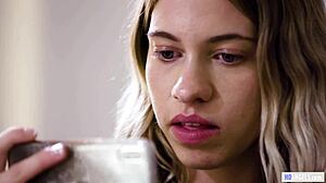 Teen Lesbian Tricked into Licking