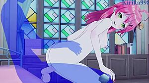 sakura miko and akai haato have intense sex in hololive vtuber hentai