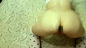 Milf In Lingerie Bent Over For Doggystyle Cum On Ass – Happy New Year?