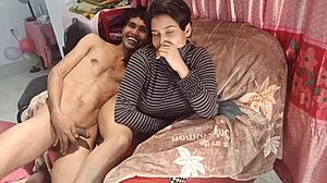 Desi Bhabhi Enjoys Intense Group Sex With Two Boyfriends At Home