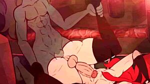 hey, check out this wild demon fuck with devil lynn and d golem animation!