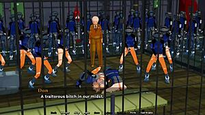 town adventures part four with group games, toys, and bondage elements.