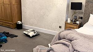 French Arab maid, you getting screwed by guest in German hotel?